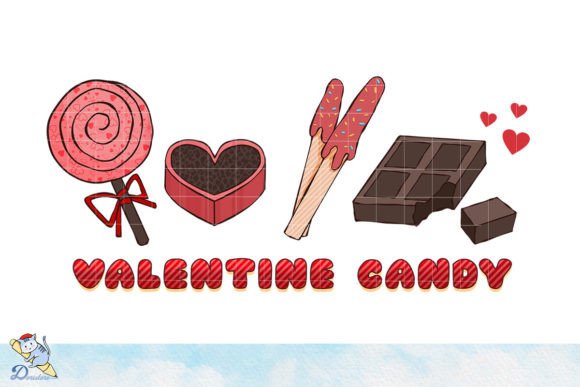 Valentine Candy Retro Graphic Crafts By Dori Story