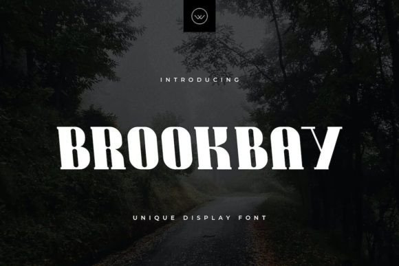 Brookbay Display Font By Webhance