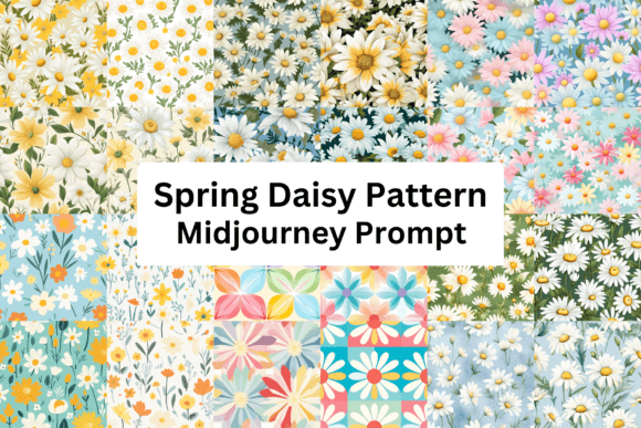 Spring Daisy Seamless Pattern Graphic Patterns By Digital Delight