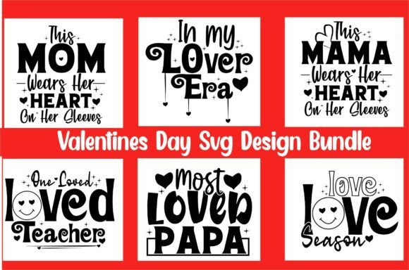 Valentines Day SVG Design Bundle Graphic Crafts By Creative Design