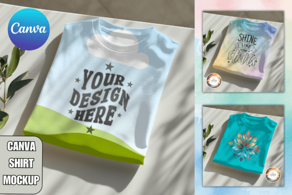 Shirt Mockup Canva Bella Canvas 3001 Graphic Product Mockups By LostDeLucky