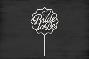 Bridal Shower Cake Topper Svg Cut File Graphic 3D SVG By Craftoon 4