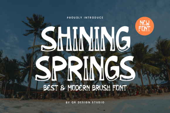 Shining Springs Script & Handwritten Font By qrdesignstd