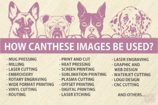 Peeking Dogs Set 2 Svg BUNDLE 25 Cut SVG Grafik Druckbare Illustrationen Von SignReadyDClipart 3