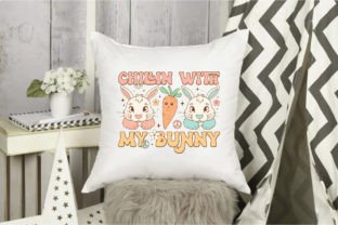 Chillin with My Bunny Sublimation Graphic Crafts By Crafts_Store 3