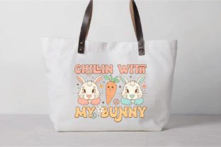 Chillin with My Bunny Sublimation Graphic Crafts By Crafts_Store 5