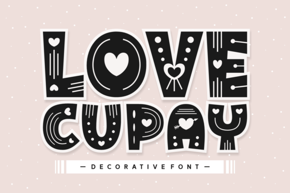 Love Cupay Decorative Font By Situjuh