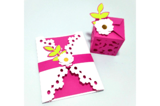 Floral Card + Box Set Flowers 3D SVG Craft By 3D SVG Crafts 2