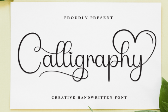 Calligraphy Script & Handwritten Font By william jhordy