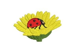Ladybugs Embroidery Machine Files Bugs & Insects Embroidery Design By Digitizingwithlove 6