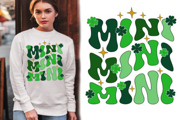 Mini St Patrick's Day T-shirt Design Grafika Projekty Koszulek Przez nusrat 87
