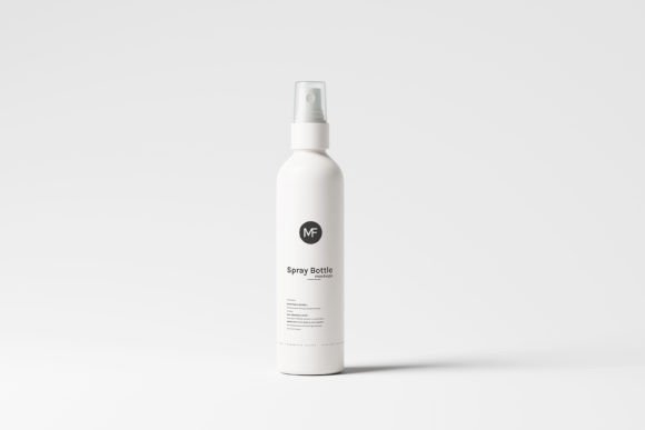 Plastic Body Spray Bottle Mockups Gráfico Mockups de Productos Diseñados a Medida Por pmvchamara