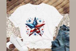 American Patriotic Star Clipart Graphic Illustrations By Sublimation Artist 4