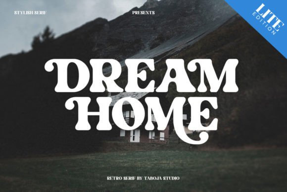 Dream Home Serif Fonts Font Door Taboja Studio