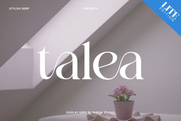 Talea- Lite Serif Font By Taboja Studio