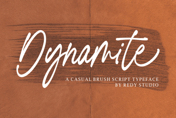 Dynamite Script & Handwritten Font By RedyStudio
