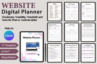 Best Selling Digital Planner Bundle Graphic KDP Interiors By designmela01 7