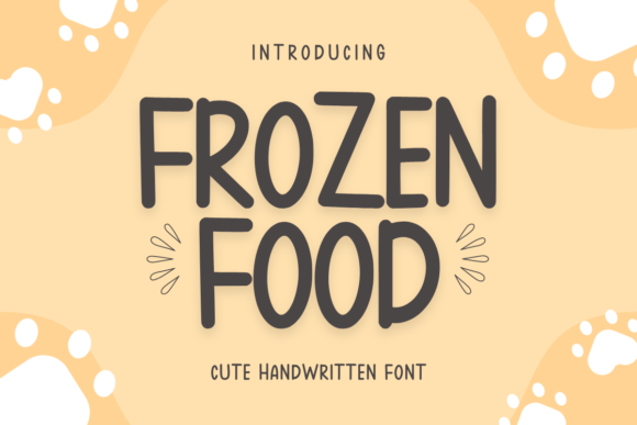 Frozen Food Script & Handwritten Font By Minimalist Eyes