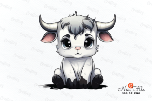 Funny Angry Cow Sublimation Clipart PNG Graphic Illustrations By Crafticy 1