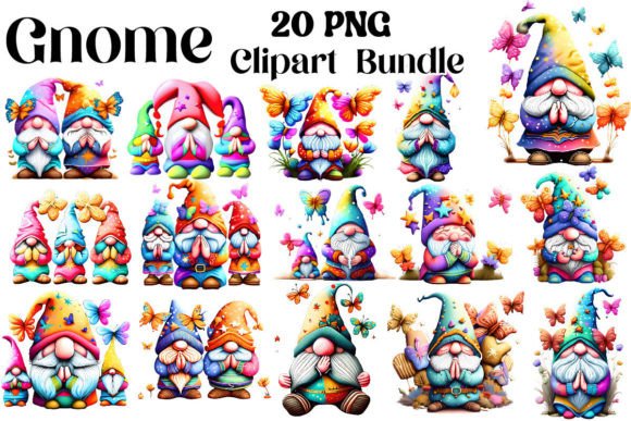 Gnome Graphic Graphic Templates By Sublimation_Bundle