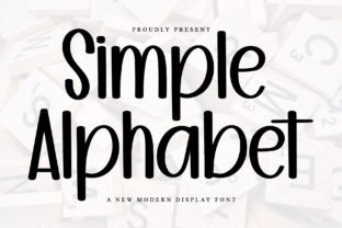 Simple Alphabet Script & Handwritten Font By Inermedia STUDIO 1