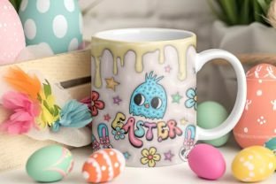3D Inflated Easter Tumbler Wrap Graphic Crafts By Dreamshop 2