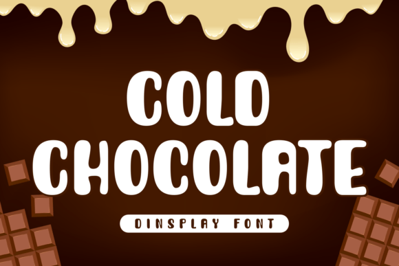 Cold Chocolate Display Font By Wankriss