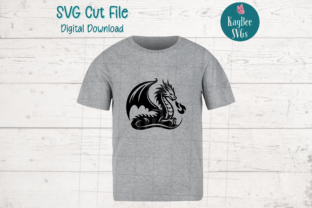 Dragon SVG Cut File Graphic Illustrations By kaybeesvgs 3