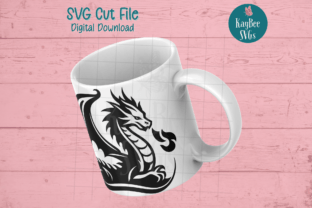 Dragon SVG Cut File Graphic Illustrations By kaybeesvgs 4