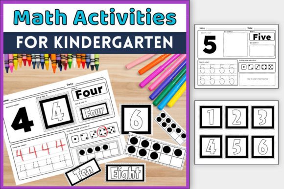 Math Fundamentals to Make Ten for PreK+K Graphic K By TheStudyKits