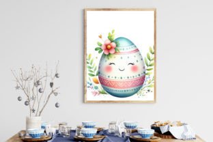 Watercolor Easter Eggs Clipart Graphic Illustrations By LibbyWishes 5