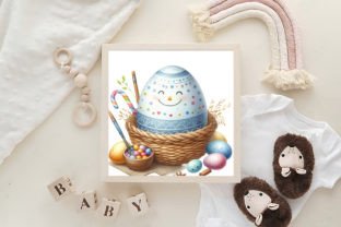 Watercolor Easter Eggs Clipart Graphic Illustrations By LibbyWishes 6