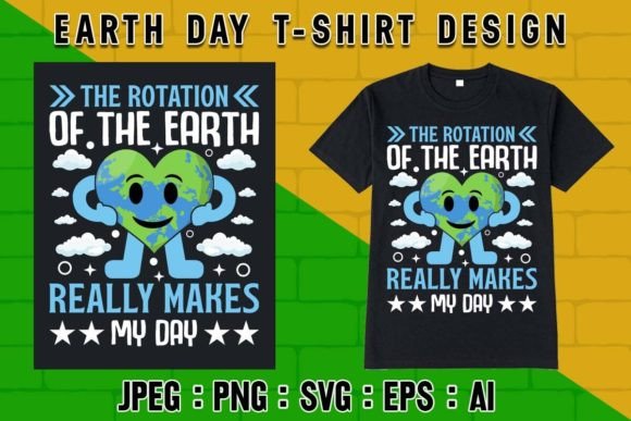Earth Day T-Shirt Design 11 Graphic T-shirt Designs By Perfect Pixels