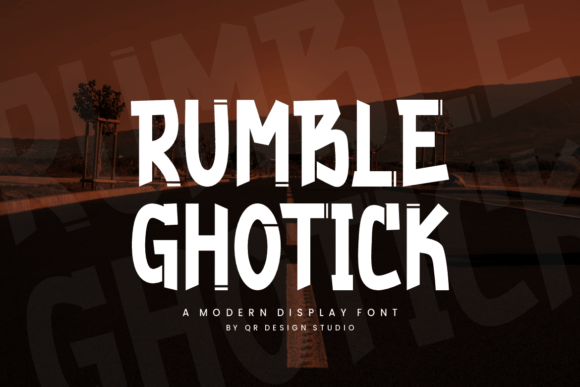 Rumble Ghotick Display Font By qrdesignstd