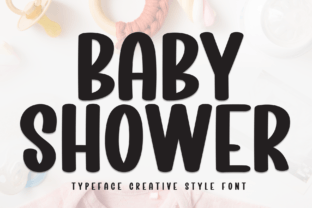 Baby Shower Sans Serif Font By andikastudio 1