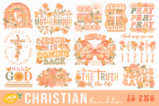Christian PNG Sublimation Bundle Graphic Crafts By Lemon.design 1