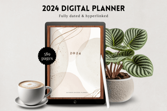 2024 Ultimate Digital Planner Graphic Graphic Templates By Lena Creative Co
