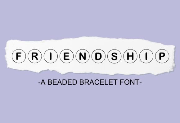 Friendship Display Font By Peachy Design Co