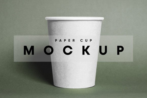 Open Paper Cup Mockup Graphic Product Mockups By MockupForest