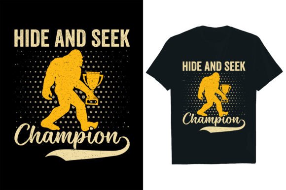 HIDE and SEEK CHAMPION Gráfico Designs de Camisetas Por Rextore