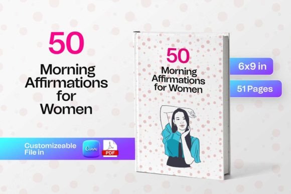 50 Morning Affirmations for Women Grafica KDP Interni Di KDP Interior Crafts