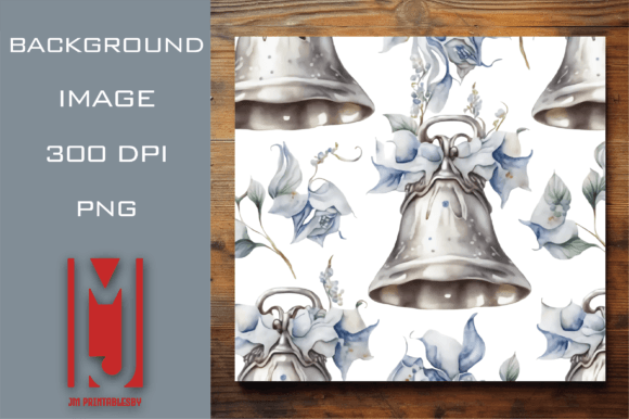 Wedding Bells Background Image Graphic Backgrounds By JM Printablesby
