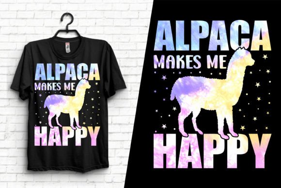 Alpaca Shirt Grafica Design di T-shirt Di MERCH MARKET