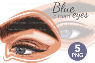 Eye PNG Clipart, Women Eye Grafica Illustrazioni Stampabili Di CaraulanDesign 1