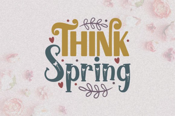 Think Spring Graphic Crafts By Craftlab98