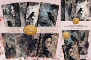 Victorian Gothic Decoupage Sheet Set Graphic Crafts By daphnepopuliers 1