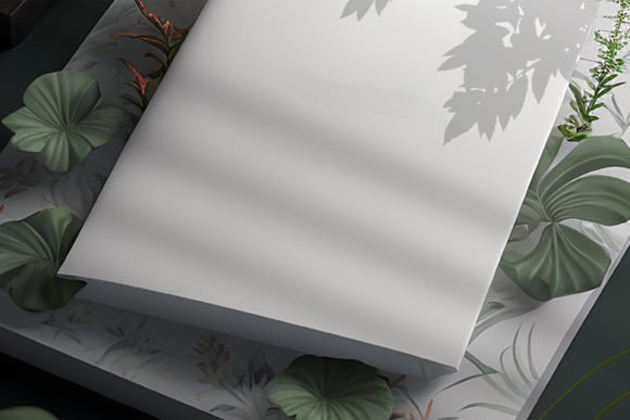 White Paper Background | Note Pad Cover Graphic Backgrounds By dreamclub270