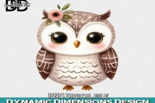 Woodland Owl Gráfico Manualidades Por Dynamic Dimensions