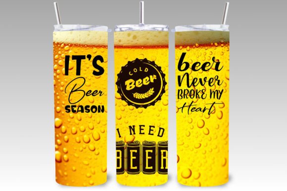 Funny Beer Alcohol 20 Oz Tumbler Wrap Graphic Crafts By artisticwayco
