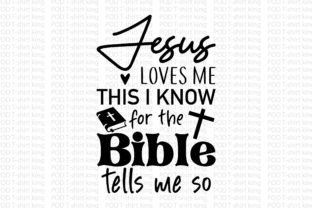 Jesus Loves Me This I Know for the Bible Graphic T-shirt Designs By POD T-Shirt Kings